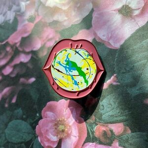 Pink and Multicolor Enamel Pin - 1999 Movie Jawbreaker